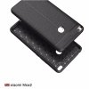Etui Carbon Leather Case - Xiaomi Mi MAX 2 czarny /black